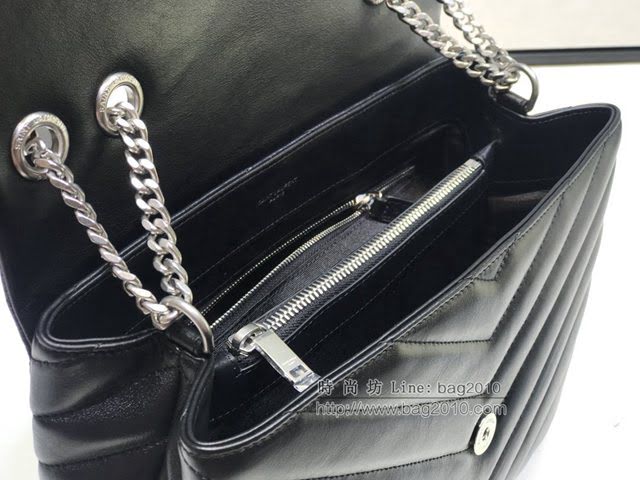 YSL爆款女士包包 聖羅蘭經典款LouLou Y大號形挎包 YSL肩背斜挎包 459749  jjh1196